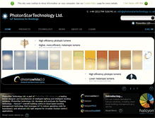 Tablet Screenshot of photonstartechnology.com
